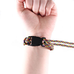 Solomon V Bar paracord bracelet step 4